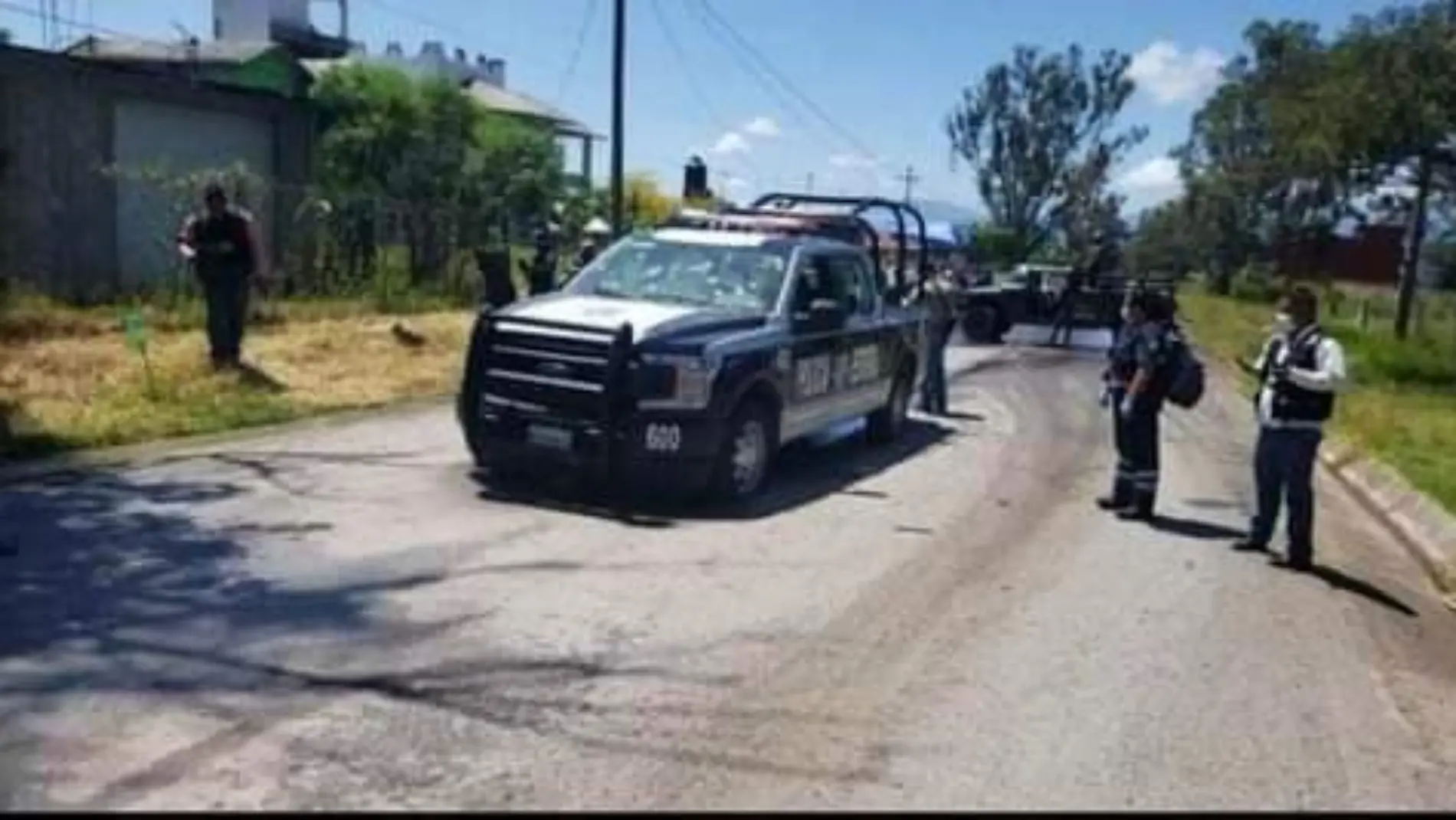 policía atentado